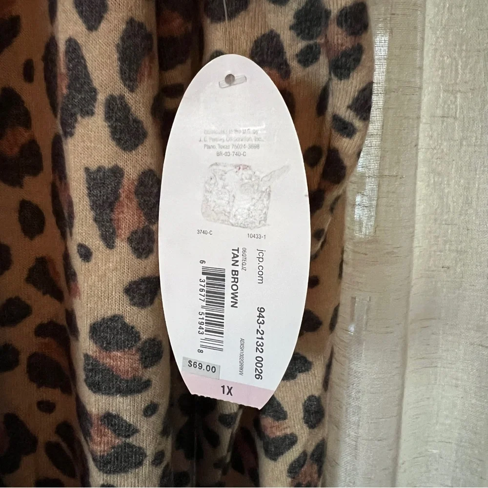 Boutique Plus Open Front Duster Cardigan - Picture 5 of 8